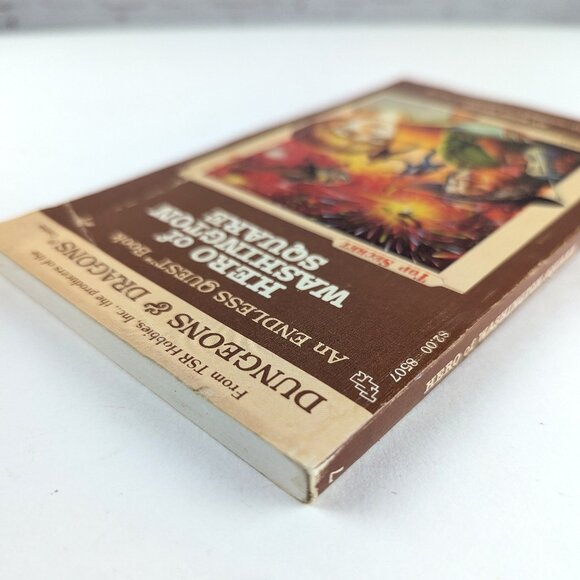 Vintage 80s Endless Quest Book - Hero of Washington Square #7 - Picture 3 of 8